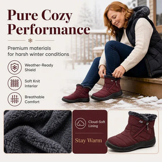 Women's Cozy Winter Waterproof Anti-Slip Orthopedic Boots