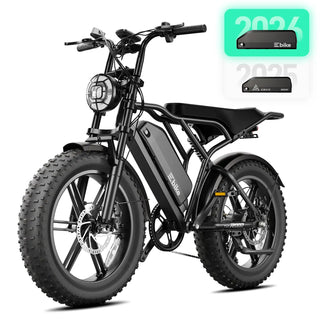 TrailThunder – 1500W Full-Suspension Moped-Style Electric Bike with 20" Fat Tires