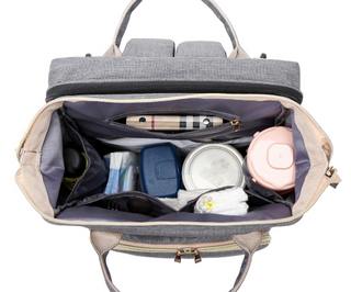 RoamNest – Diaper Backpack with Fold-Out Changing Station