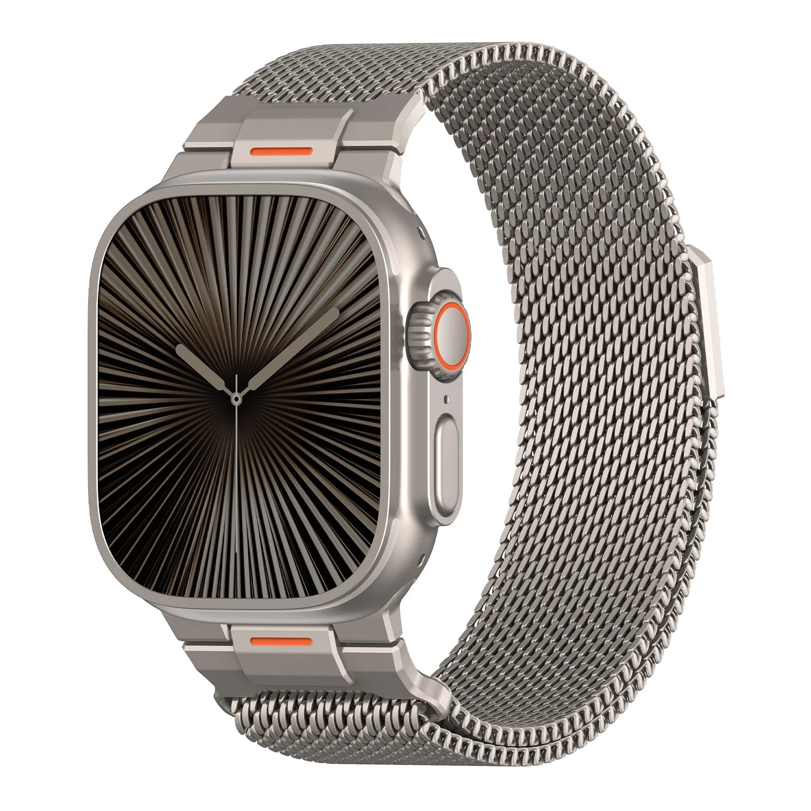 MechaMesh – Magnetic Milanese Loop Band for Apple Watch