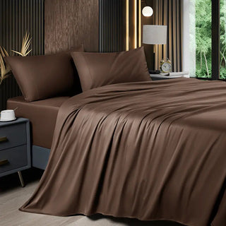 ❄️BambooBreeze – Silky Soft Cooling Sheets with 16-Inch Deep Pockets