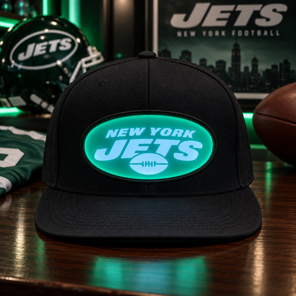 GameGlow – Football Fan LED Light-Up Snapback Cap