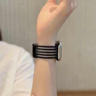 AiryWeave – Breathable Fishnet Silk Band for Apple Watch