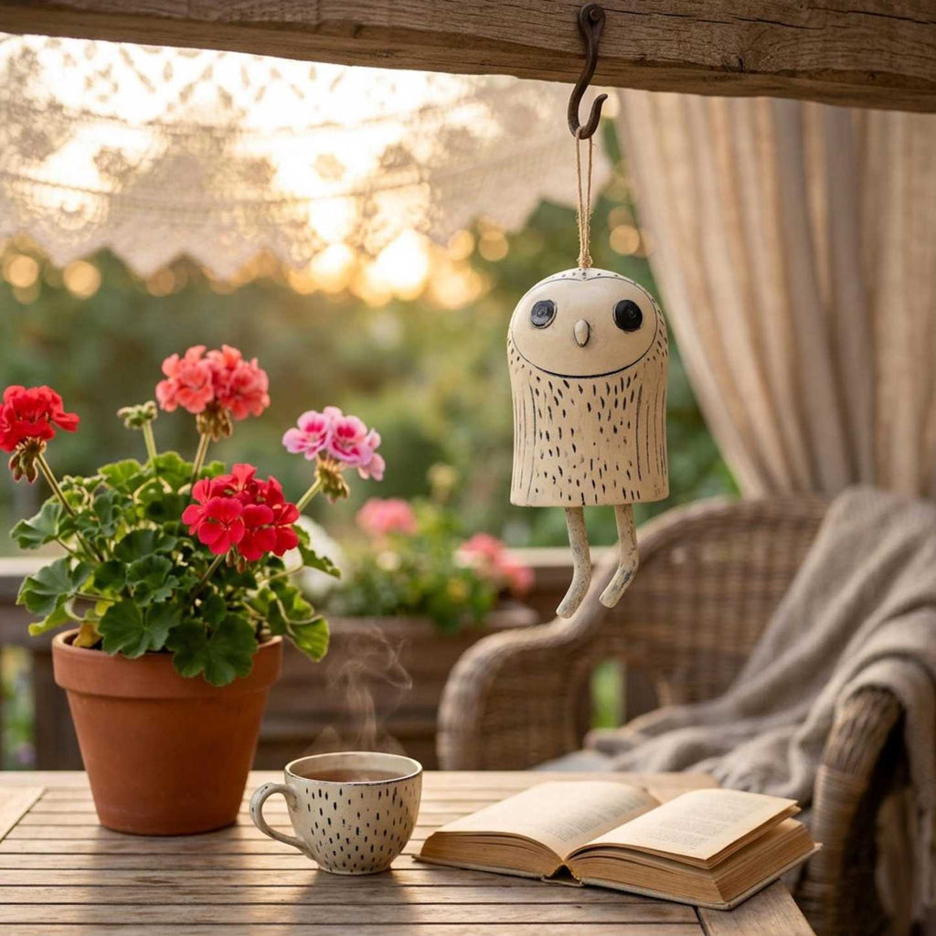 ForestChime – Handmade Whimsical Animal Wind Chime Ornaments
