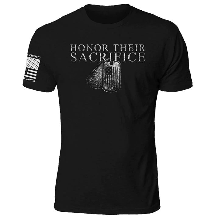 HonorTag Tee – Honor Their Sacrifice Veteran Tribute T-Shirt