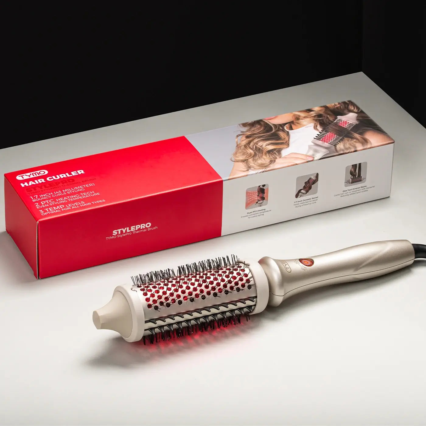 LumiBlow – Infrared Red-Light Thermal Blowout Brush
