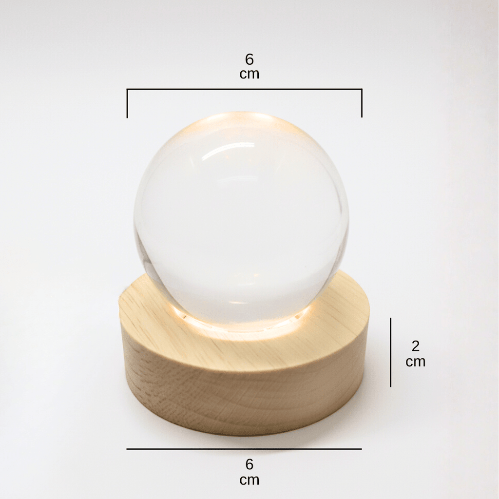 DivineGlow – Laser-Engraved 3D Crystal Deity Night Light with Wooden LED Base