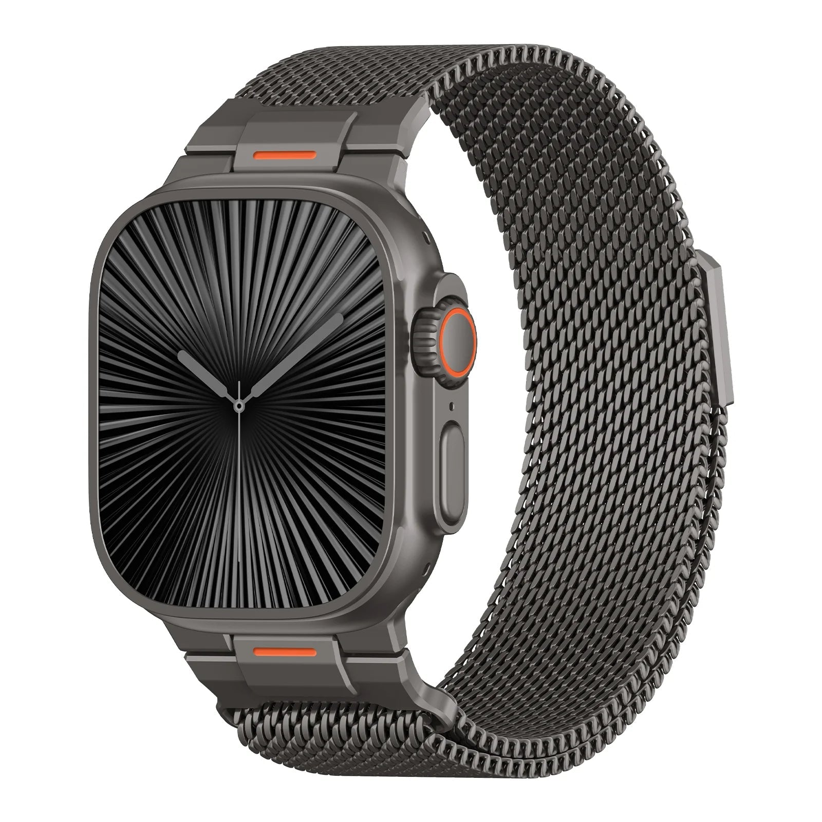 MechaMesh – Magnetic Milanese Loop Band for Apple Watch