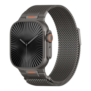 MechaMesh – Magnetic Milanese Loop Band for Apple Watch