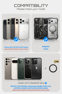 TrackFlip – Trackable Magnetic Wallet with Stand