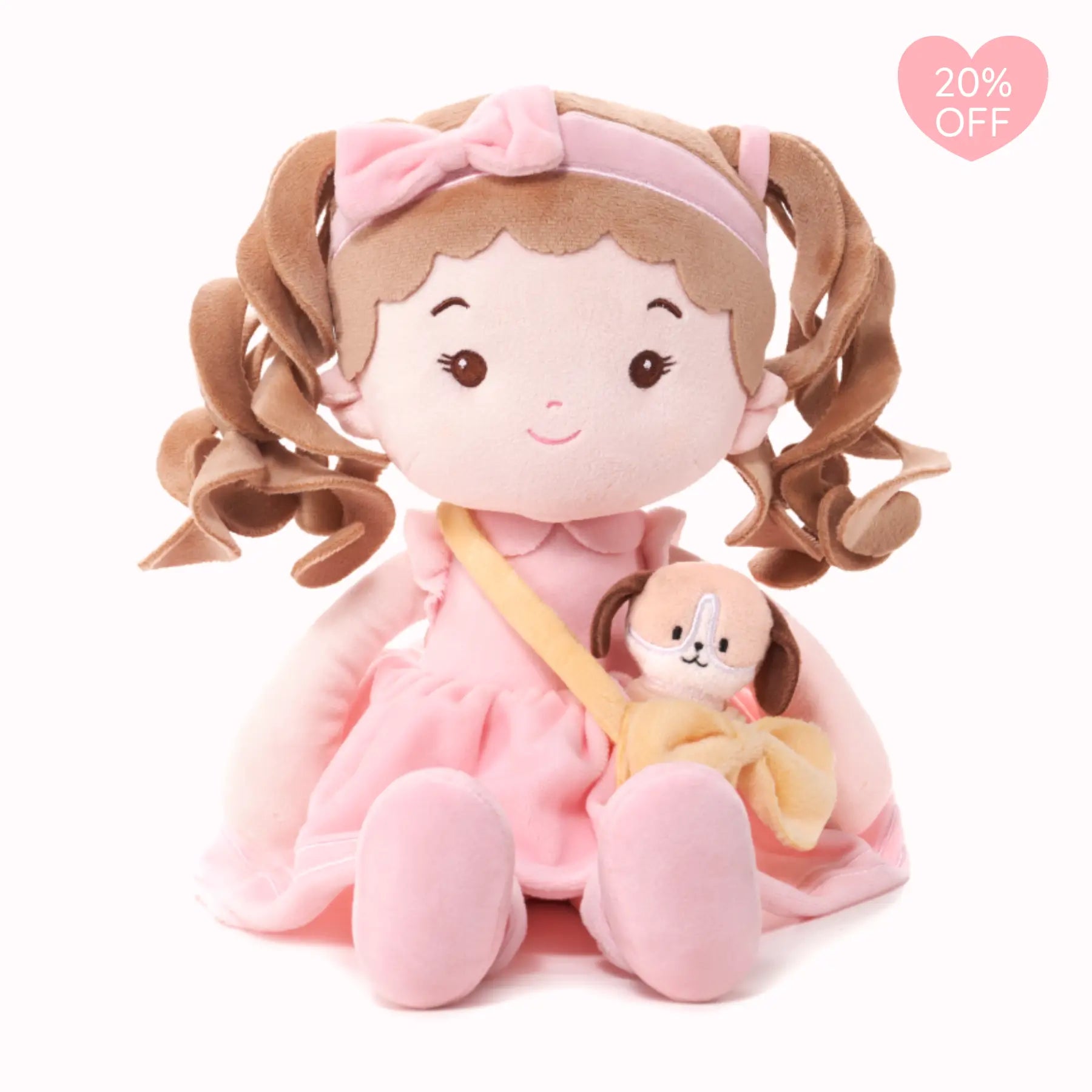 CuddleDaydream – Soft Plush My First Baby Doll, 16 in (40 cm)