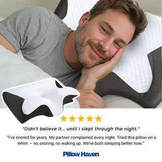 HushAlign – The Anti-Snore Pillow That Silences Snoring by Fixing Your Sleep Posture