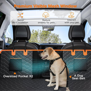 PawDeck – Hard-Bottom Backseat Extender for Dogs