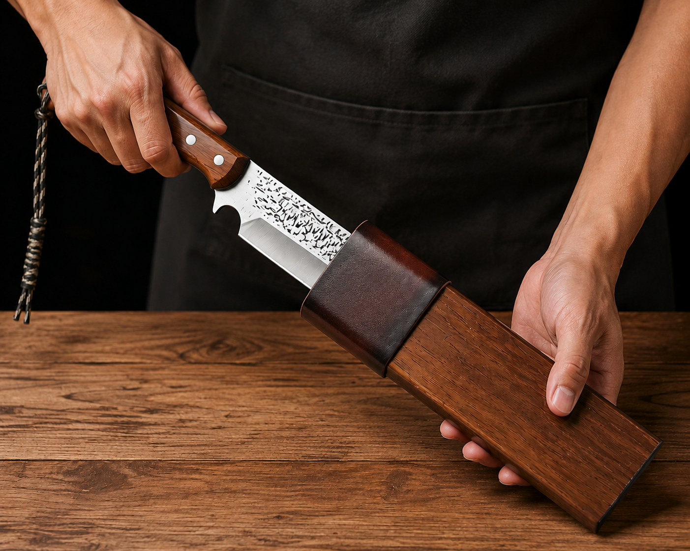 FruitForge – Japanese-Style Big Fruit Knife