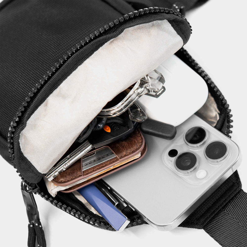 SlingGuard – Anti-Theft Everyday Sling Bag, Lightweight Crossbody Travel Pack