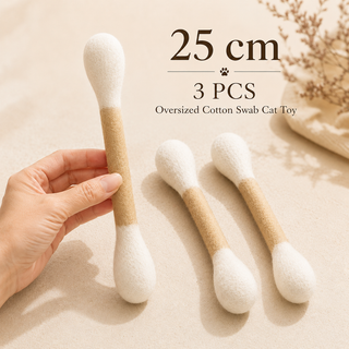 FeltSwab – Double-Ended Wool Cat Toy