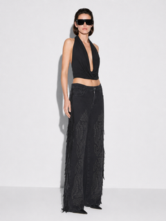 FringeStride – Wide-Leg Jeans