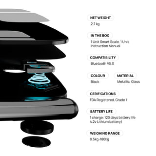 SensePro – 8-Electrode Smart Body Composition Scale