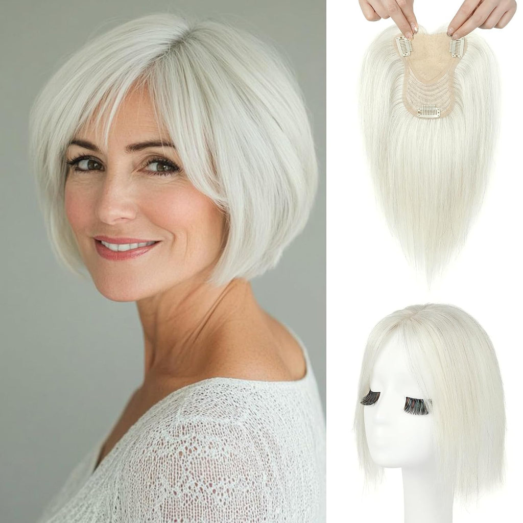 BangBlend – 🔥 Hair Topper with Bangs for Thinning Hair
