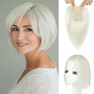 BangBlend – 🔥 Hair Topper with Bangs for Thinning Hair