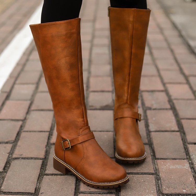 Women's Winter Waterproof Leather Boots