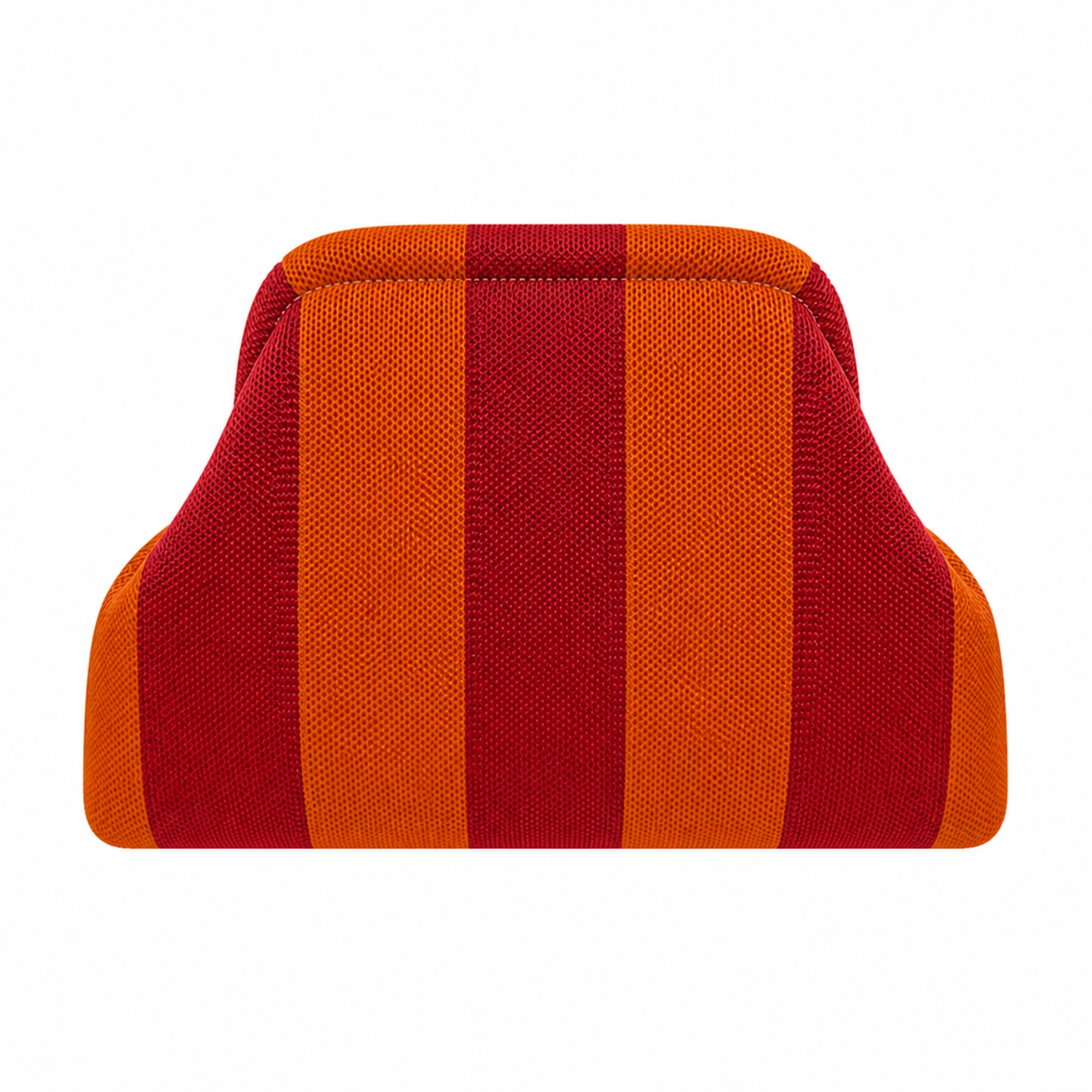 SnapKnit – Snap-Shut Knitted Makeup Bag with Wide Opening