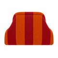 Striped Burgundy and Rust
