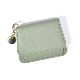 LumaFold – RFID Leather Short Wallet with Coin Pocket