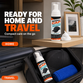 CapRevive Foam – No-Rinse Deep-Clean Foam Cleaner for Baseball Caps