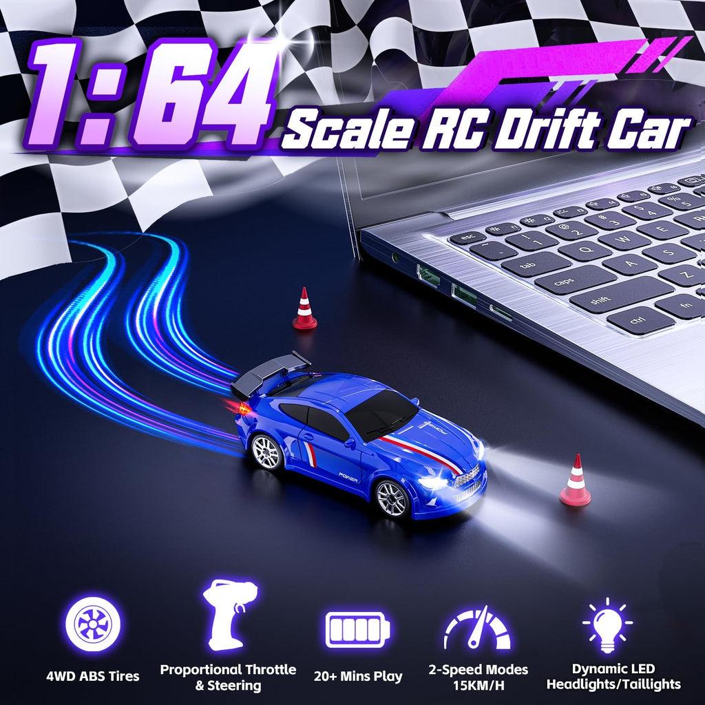 PocketDrift – 1:64 Mini RC Drift Car