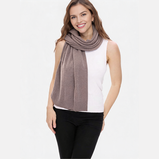 CozyDrape – 100% Merino Wool Wrap with Built-In Sleeve Openings
