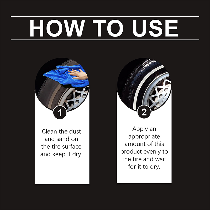 ✨ GlossGrip – Tire Wax That Restores Black Gloss, Blocks UV & Repels Dirt 🚗