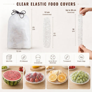 StretchSeal – Clear Elastic Food Covers for Bowls & Plates