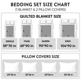 GraceQuilt – Surrounded By His Grace 3-Piece Quilted Bedding Set