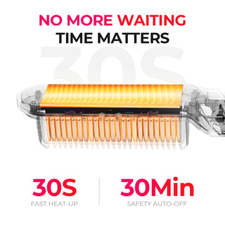 SilkFlip – 2-in-1 Hair Straightening Comb & Flat Iron