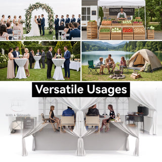 ShadeHaven – Heavy-Duty Pop-Up Canopy Tent with Removable Sidewalls