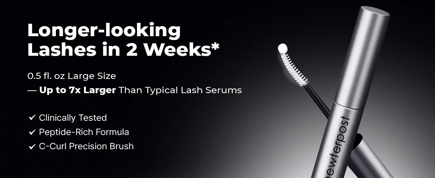 PeptiLash – Prostaglandin-Free Eyelash Growth Serum with Dual Brush