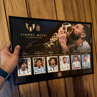 LegendFrame – Lionel Messi “Una Leyenda” World Cup Career Display (2006–2026)
