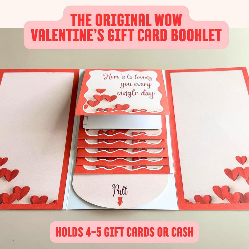 CascadeCard – Handmade Waterfall Gift Card Booklet