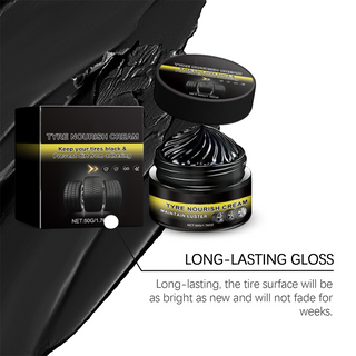 ✨ GlossGrip – Tire Wax That Restores Black Gloss, Blocks UV & Repels Dirt 🚗