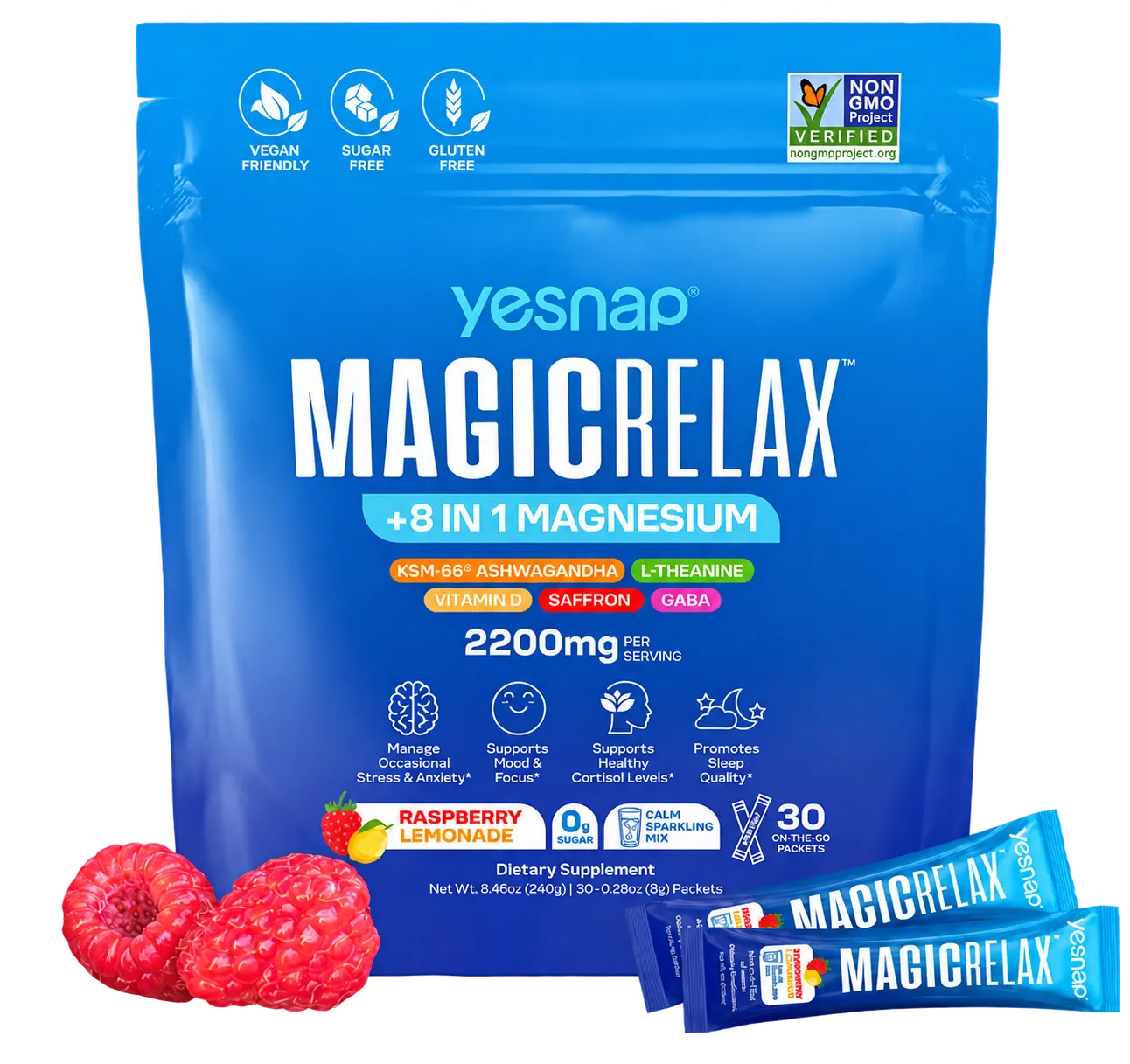 Yesnap MagicRelax™ 8-in-1 Magnesium Curve Lift: Natural Breast Firming & Perkiness Support  yesnap