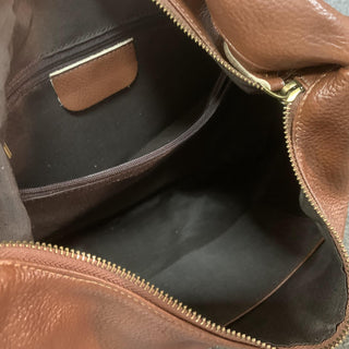SoftDrape – Genuine Leather Hobo Tote Shoulder Bag