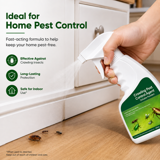 BugGuard – Multi-Purpose Pest Control Kit for Roaches, Ants, Spiders, Bed Bugs & 40+ Household Pests, Indoor & Outdoor