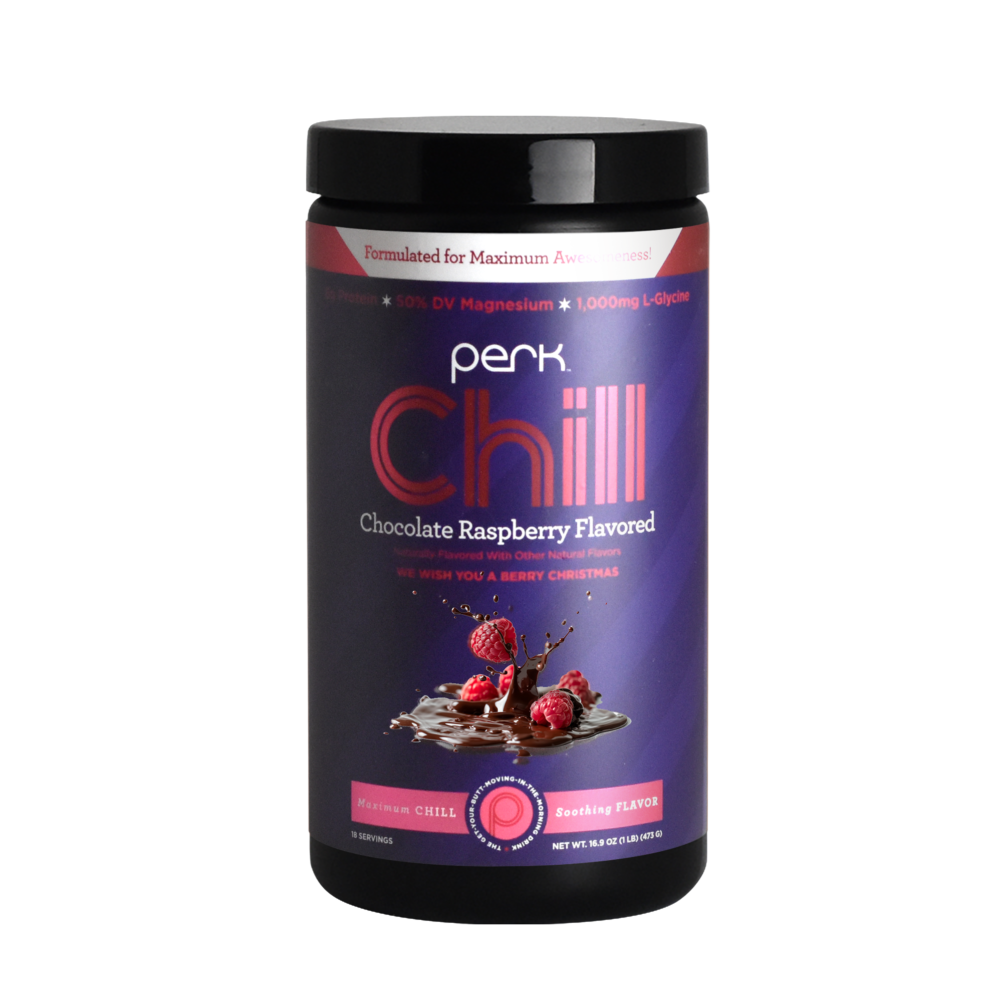 CozyChill – Nighttime Relaxation Drink Mix with Magnesium, L-Glycine & Protein