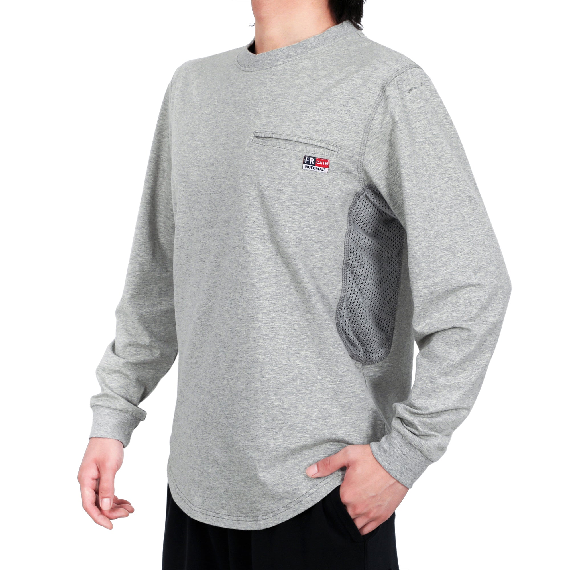 VentEase – 6 oz Breathable Vented FR Long-Sleeve Work Shirt