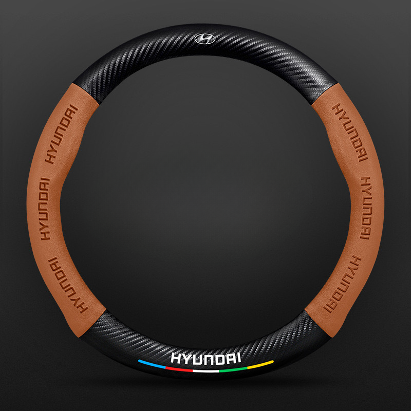SuedeGrip – Carbon Fiber Suede Steering Wheel Cover, Anti-Slip & Wear-Resistant