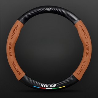 SuedeGrip – Carbon Fiber Suede Steering Wheel Cover, Anti-Slip & Wear-Resistant