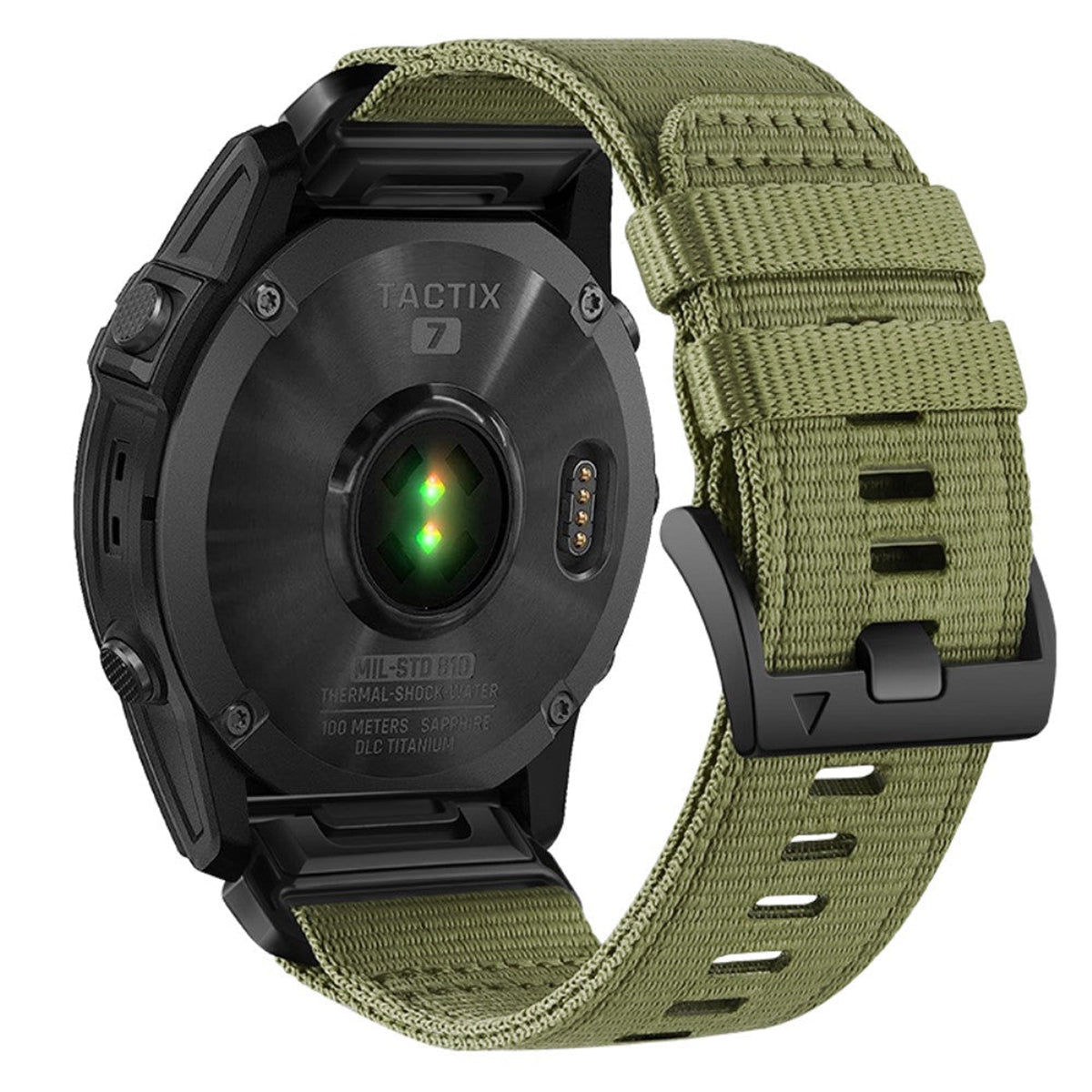TrailWeave – Nylon Canvas Strap for Garmin QuickFit 20/22/26mm Watches