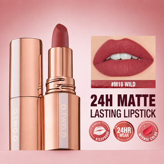 MistyKiss Velvet Lipstick Duo – Buy 1, Get 1 Free High-Pigment Waterproof Matte Lipstick