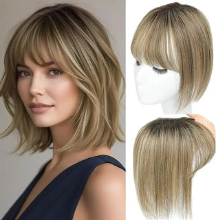 BangBlend – 🔥 Hair Topper with Bangs for Thinning Hair